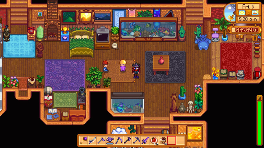 Всем же охота стать фермером-миллионером с уютным двухэтажным домом, любящей женой с детьми