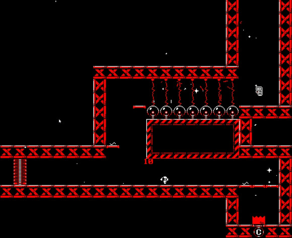Вернее, даже снаружи голова питает коридор молний