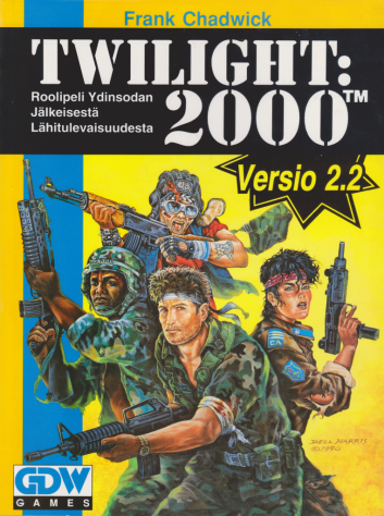 «Dungeons and Dragons» и&amp;nbsp;«Warhammer 40 000» все знают, а вот как выглядит обложка «Twilight 2000» — настолки про постапок, и, вроде, её нахваливают
