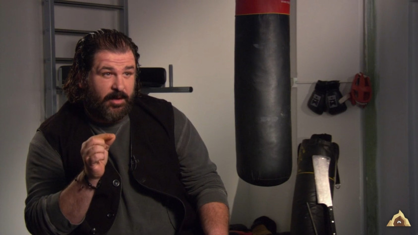 Дато Бахтадзе, сыгравший Мясника.