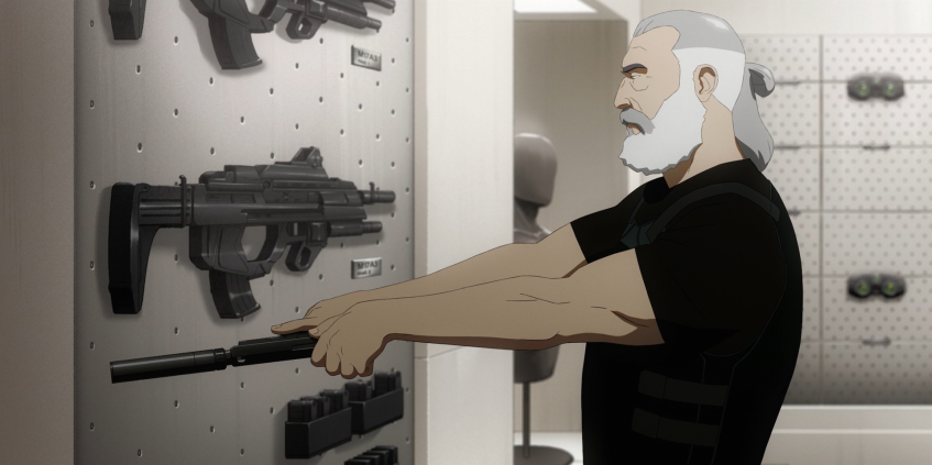 Гаджетам Сэм теперь предпочитает огнестрельное оружие