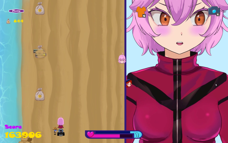 &amp;nbsp;Ага, батарейки… ну, они помогут девушкам добраться до пика горы Наслаждение. Плюсом для нас: умножение получаемых очков, а нет, есть и минус: скорость увеличивается совместно с риском допустить фатальную ошибку