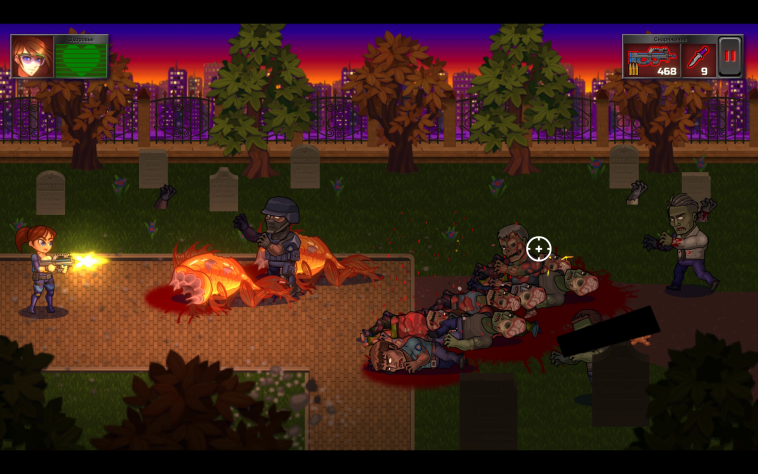 Двигаться мы не можем. Прицел только прицел