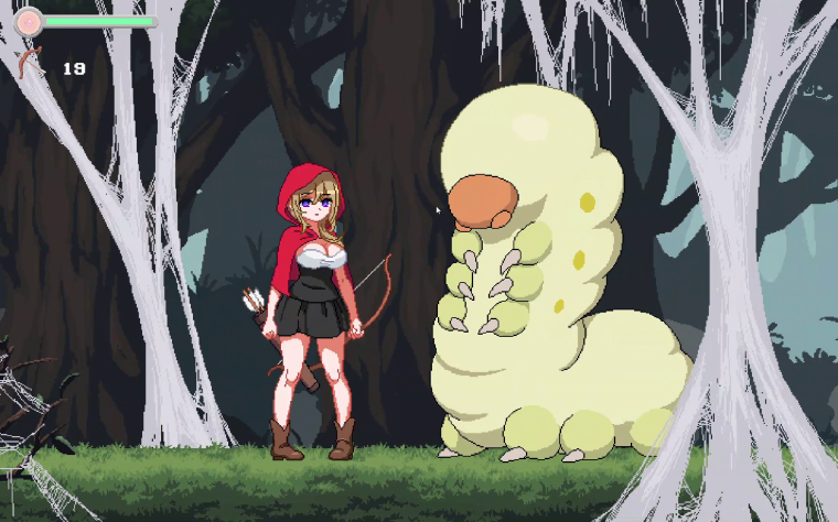 Девушка лишь взглядом говорит нам: «Что это за…?»)