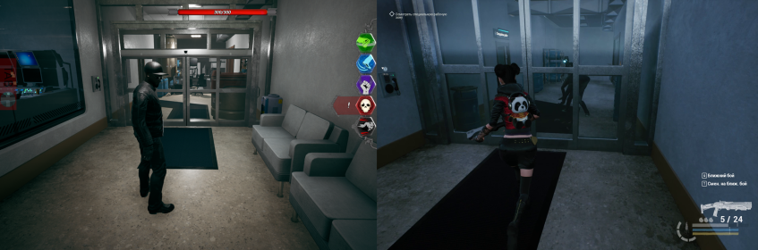 в тупую использовать готовую лабораторию (Science Laboratory) и прочее