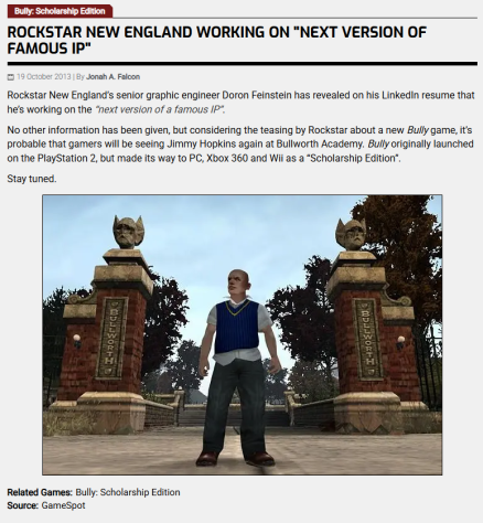 Всплакните, это новость 2013 года