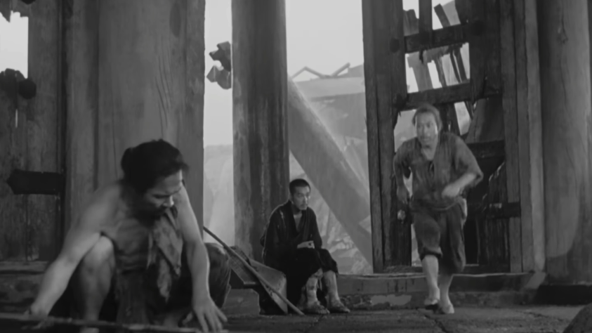 Кадр, кстати, из фильма Акиры Куросавы "Расемон" - советую посмотреть