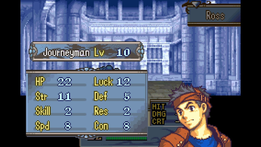 Росс приходит в команду будучи мальчишкой с топором