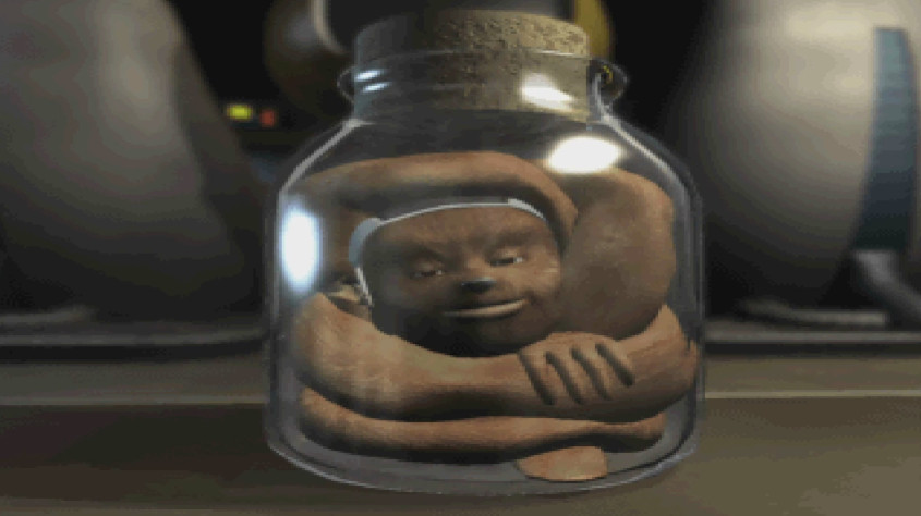 Выглядит счастливым