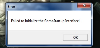Failed to initialize что делать. Ошибка failed to initialize. Failed to initialize the gamestartup interface. Initialize на компе. Error fail.