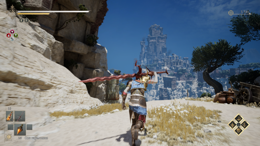 Кстати, ещё один недостаток - здесь нет фотомода. И фов нельзя увеличить. Обычно мне нормально, но тут прям не хватало, т.к. перс частенько перегораживал собой босса.