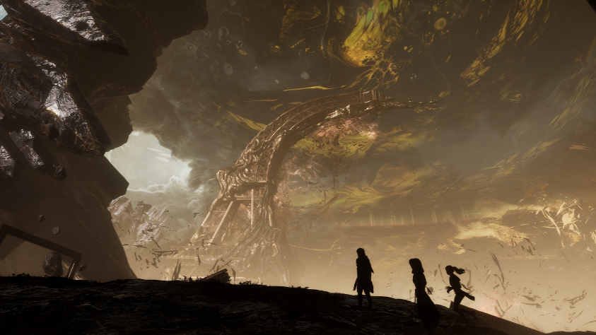 Эта башня отражает игру, в ней много прекрасного, но при этом не мало странного и даже уродливого.