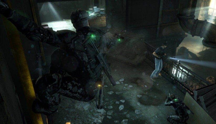 Акробатика в Splinter Cell: Blacklist