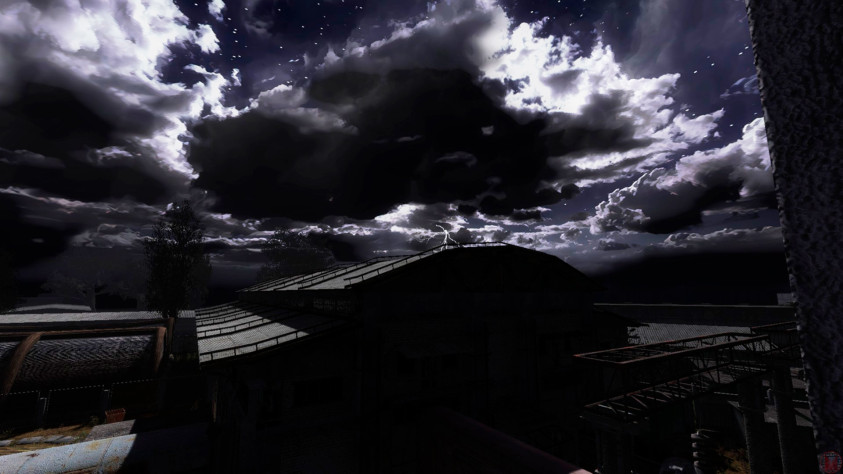 Молния над зоной