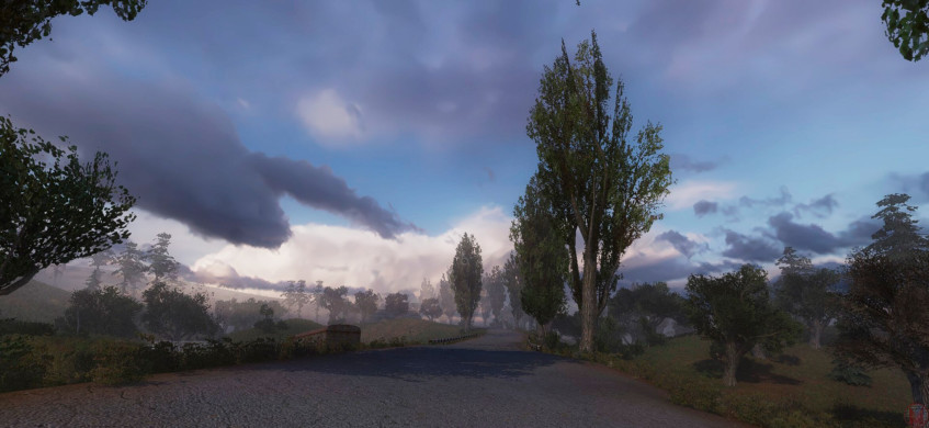 Небо тут красивое