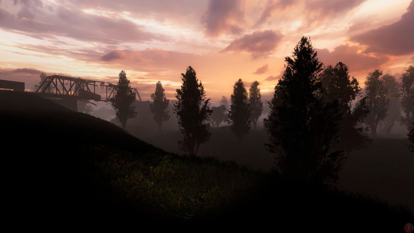 Закат над легендарным мостом