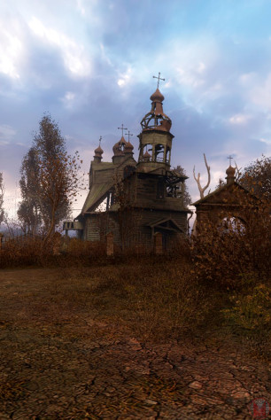 Атмосферная церквушка
