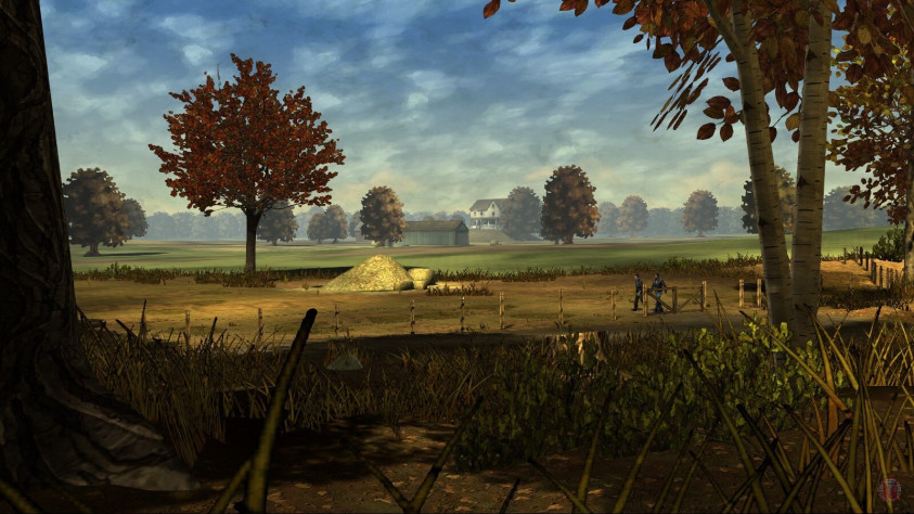 Прогулка вдоль забора