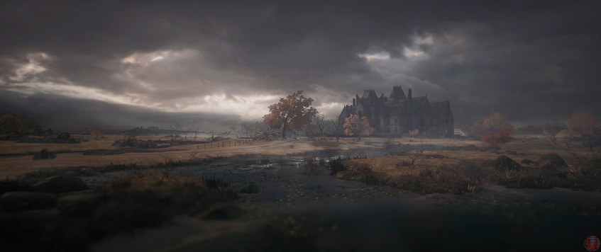 Огромный особняк