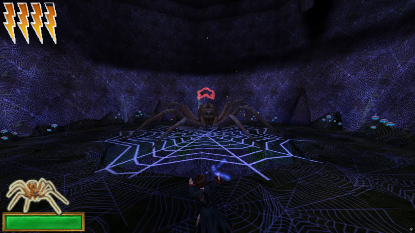 Как и в первой части остались боссы.... в количестве 2 штук. Первый босс - Арагог (Арахнофобы держитесь!)