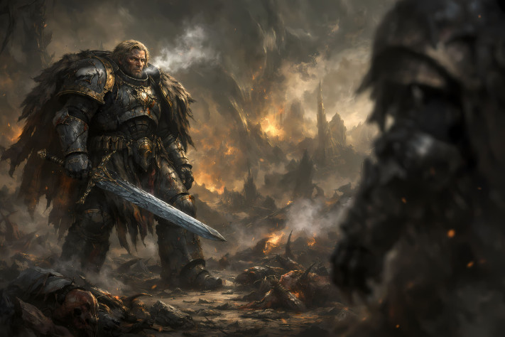 Леман Русс на поле брани