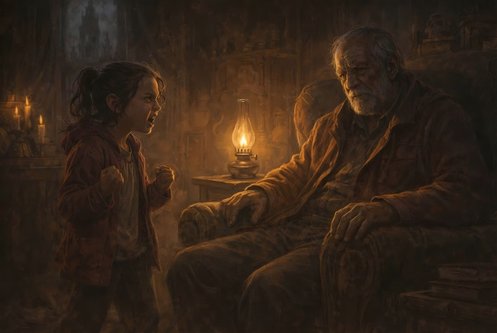 Тень сомнений в комнате