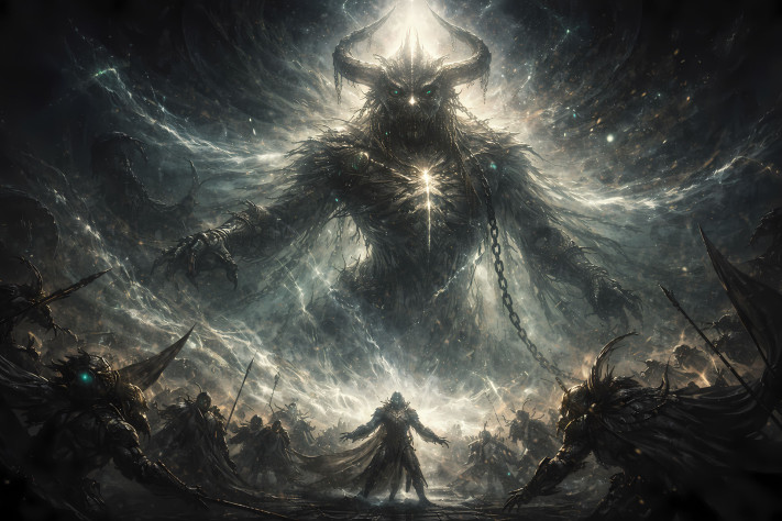 Демон в туманах Варпа