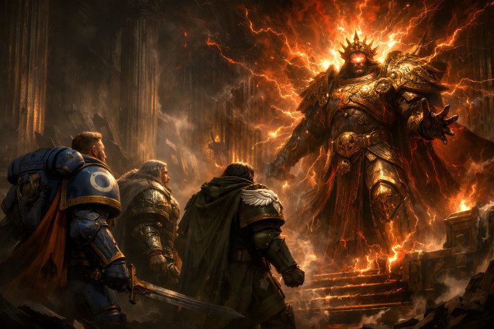 Битва в тронном зале Императора