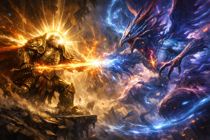 Бог-Император против Тзинча