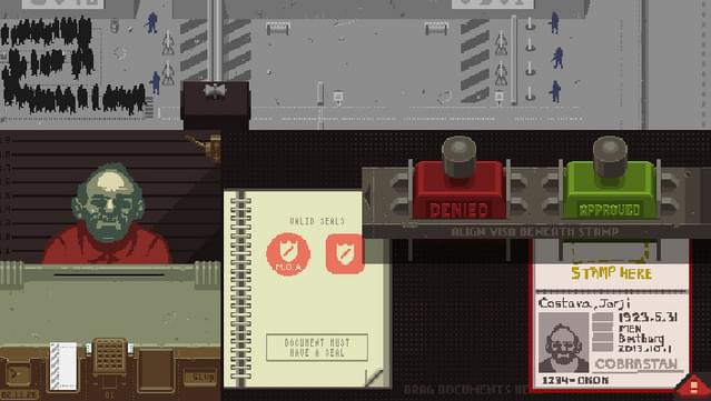 Papers, Please и знаменитый Jorj