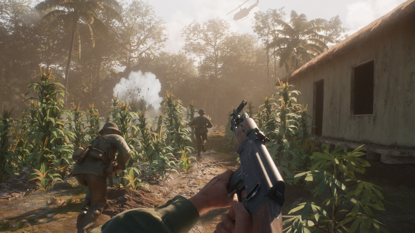 Скриншоты Hell Let Loose: Vietnam со&amp;nbsp;страницы в&amp;nbsp;Steam.