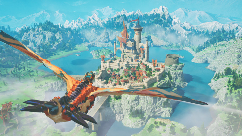 Скриншоты Monster Hunter Stories 3: Twisted Reflection со&amp;nbsp;страницы в&amp;nbsp;Steam.