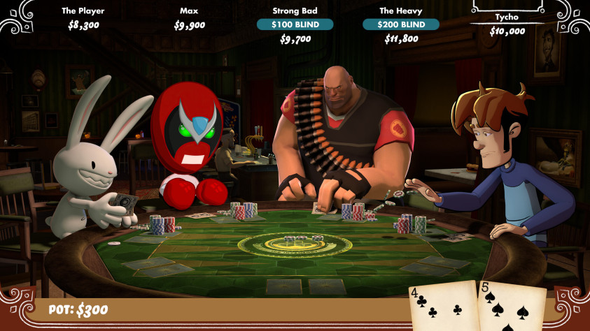 Скриншоты Poker Night at&amp;nbsp;the Inventory со&amp;nbsp;страницы в&amp;nbsp;Steam.