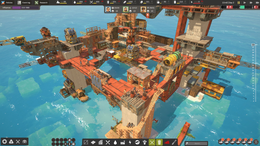 Скриншоты ALL WILL FALL: Physics-Based Survival City Builder со&amp;nbsp;страницы в&amp;nbsp;Steam.