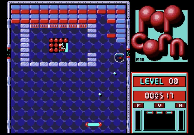 Скриншот ремейка оригинальной PopCorn для Mega Drive под названием PopCorn 2026.