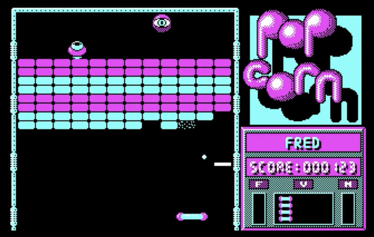 Скриншот оригинальной PopCorn.