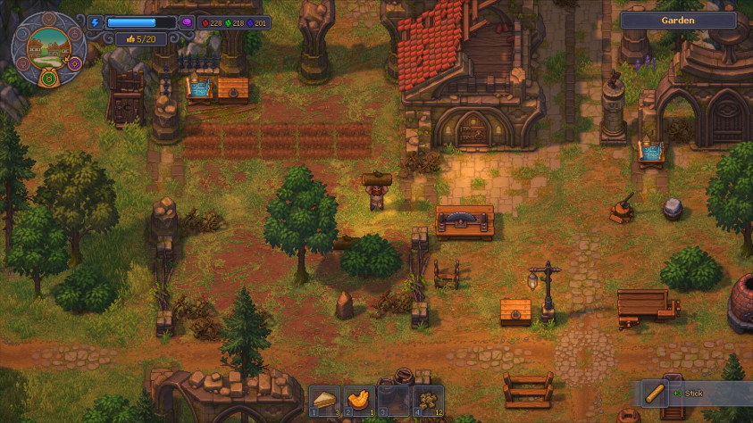 Скриншоты Graveyard Keeper 2 со&amp;nbsp;страницы в&amp;nbsp;Steam.
