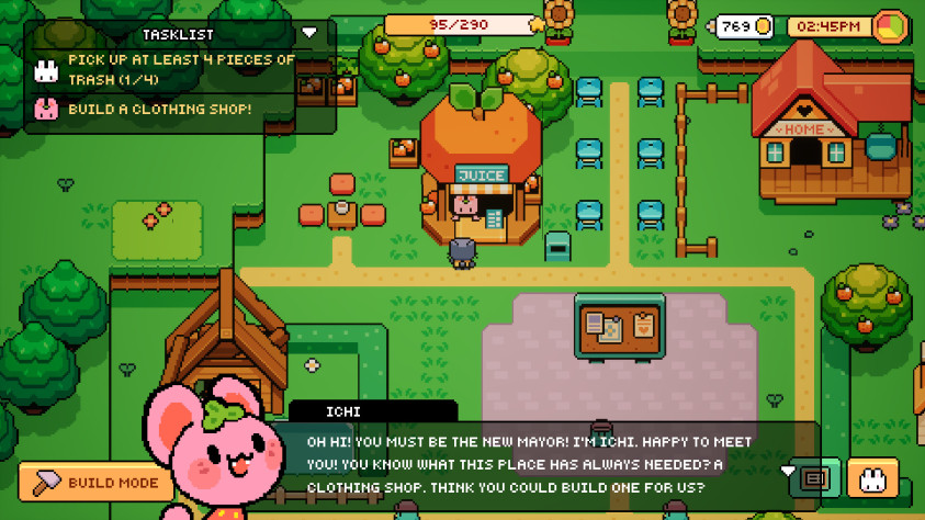 Скриншоты Papaya Plaza со&amp;nbsp;страницы в&amp;nbsp;Steam.