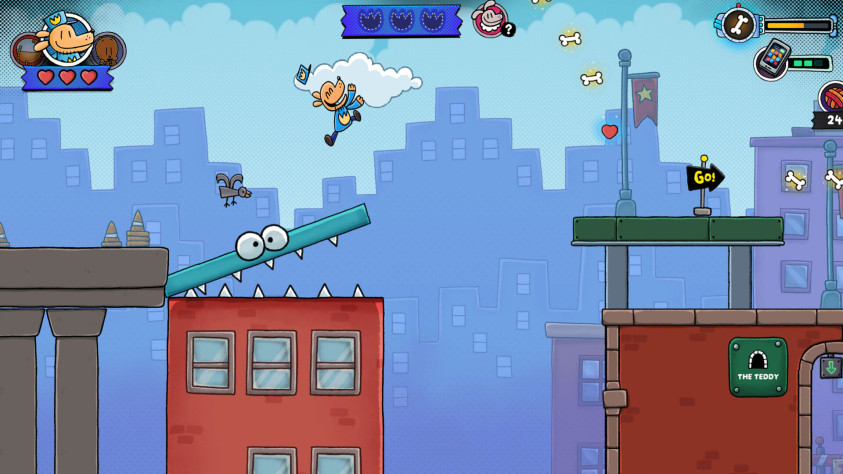 Dog Man: Bark in Action — задорный платформер про человека-собаку