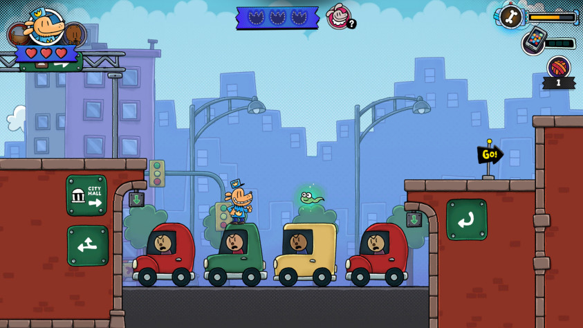 Dog Man: Bark in Action — задорный платформер про человека-собаку