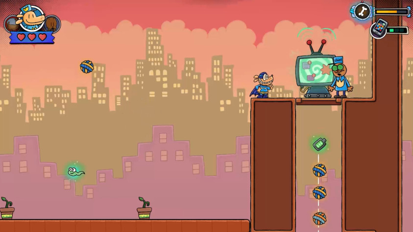 Dog Man: Bark in Action — задорный платформер про человека-собаку