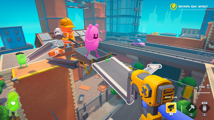 Скриншоты Dumb Ways to&amp;nbsp;Build со&amp;nbsp;страницы в&amp;nbsp;Steam.