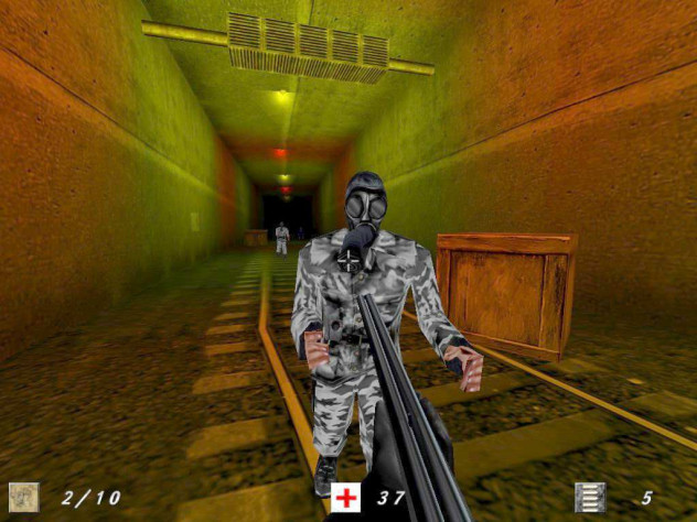 Зомби с&amp;nbsp;оружием.