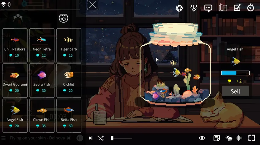 Даже свой аквариум можно настроить!