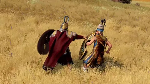 Агамемнон против Сарпедона.