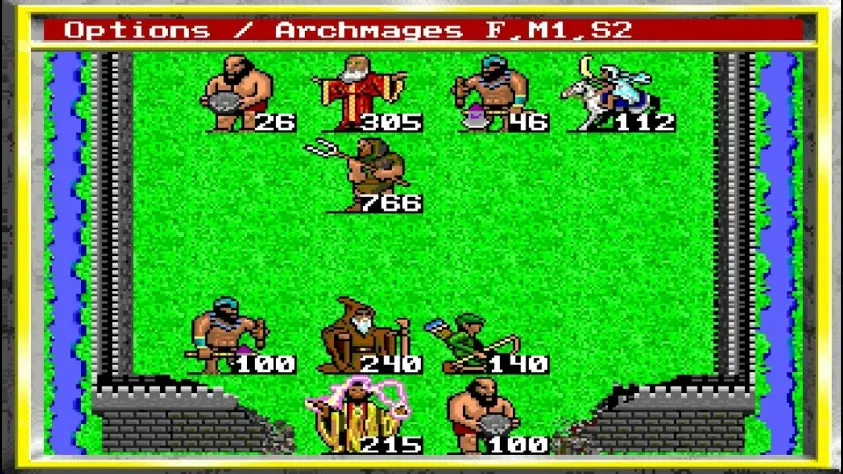 Осада замка.