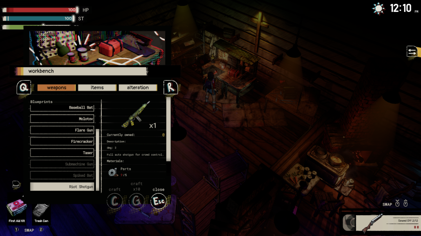 Мало того что на&amp;nbsp;локациях довольно много контейнеров с&amp;nbsp;припасами, так ещё и&amp;nbsp;дома можно накрафтить почти бесконечное количество патронов. Было&amp;nbsp;бы желание собирать ресурсы для станков.