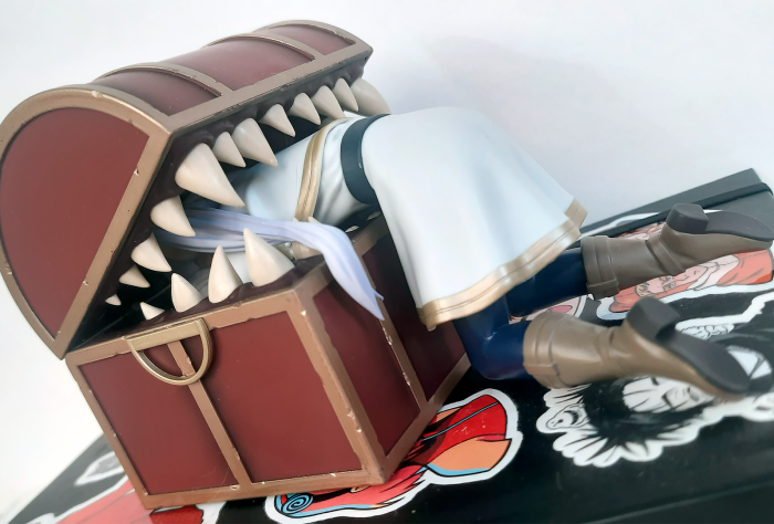 Фрирен можно достать из&amp;nbsp;мимика и&amp;nbsp;заставить её… ну&amp;nbsp;не&amp;nbsp;знаю, поддерживать стенд с&amp;nbsp;мангой своими ручонками? А&amp;nbsp;вы&amp;nbsp;о&amp;nbsp;чём подумали? Фу!