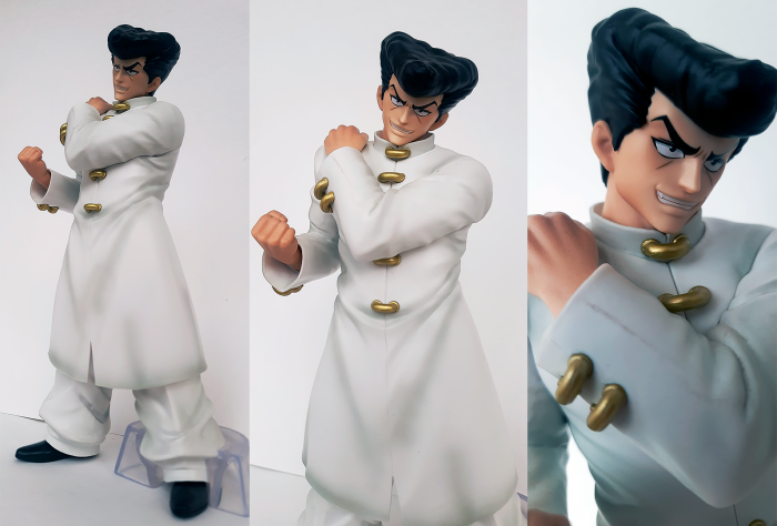 Кстати! — это отличный пример того, что гигантский блин подставки вовсе необязателен — можно просто… сделать прозрачную бабкину вставную челюсть…