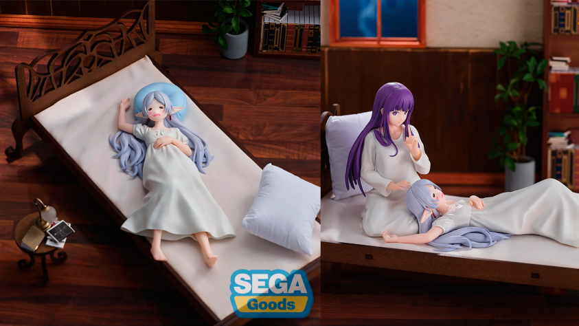 Это парная инсталляция, но&amp;nbsp;фигурки можно выставлять и&amp;nbsp;отдельно. У&amp;nbsp;Фрирен есть подушка вместо коленок Ферн, а&amp;nbsp;у&amp;nbsp;неё самой&amp;nbsp;— корзинка с&amp;nbsp;едой.